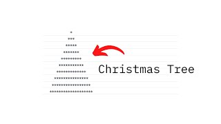 Christmas Tree Pattern in JavaScript [upl. by Siravrat635]