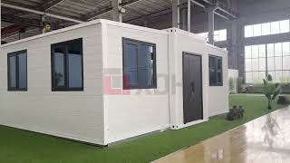 Xindian Construction  EXPANDABLE CONTAINER HOUSE [upl. by Karel671]