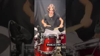 TOXICITY  DRUM COVER  SYSTEM OF A DOWN  ANTHONY MANIES  SOAD youtube drums drumcover drumm [upl. by Persas]