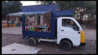 mobile canteen vehicle Tata AC for sale please contact number 91 90080 70753 [upl. by Gatian]