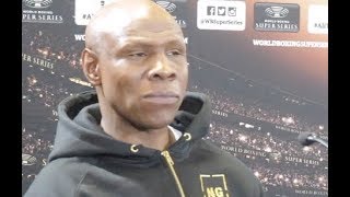 CHRIS EUBANK SENIOR REACTS TO HIS SONS DEFEAT TO GEORGE GROVES  GROVES v EUBANK JR [upl. by Eelrefinnej]