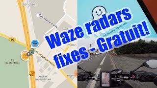 🚨 WAZE AVEC TOUS LES RADARS FIXES GRATUIT 🚨  Sans perdre les services en ligne [upl. by Atnomed]