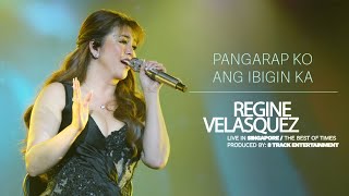 Pangarap Ko Ang Ibigin Ka  Regine Velasquez Live in Singapore 2024  4K [upl. by Yrreb]