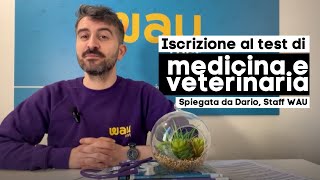 Come iscriversi al Test Medicina e Veterinaria 2024 [upl. by Leelahk]