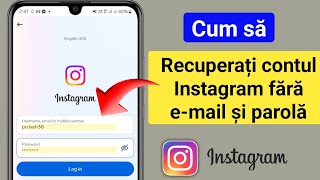 Cum să recuperezi contul Instagram fără parolă de email  Recuperarea contului Instagram [upl. by Attalanta702]