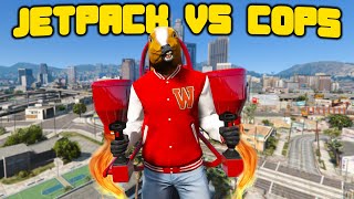 JetPack Trolls Cops In GTA 5 RP [upl. by Madelene]