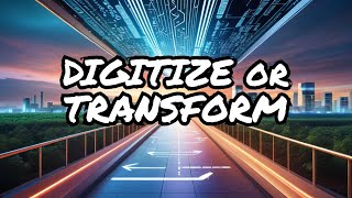 Breaking Down Digitalization vs Digital Transformation [upl. by Ahsimin]