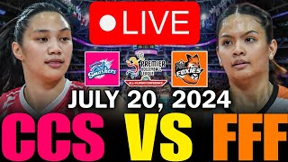 CREAMLINE VS FARM FRESH 🔴LIVE NOW  JULY 20 2024  PVL REINFORCED CONFERENCE 2024 pvllive2024 [upl. by Jinny]