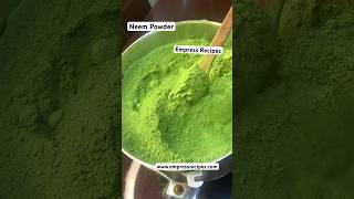 Neem powder natural family planning shortsyoutube healthyrecipe [upl. by Ailehpo]