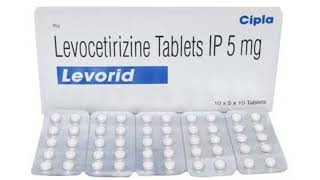 LEVOCETIRIZIN TABLETS IP 5mg  Uses  Doses  Side effects  Optonetry solution [upl. by Salvatore441]