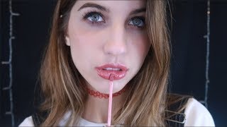 ASMR 1 HOUR 100 LAYERS  Ear to Ear Lipgloss Tingles [upl. by Kreg]