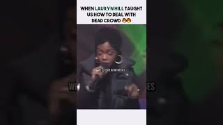 Lauryn Hill showing how to hype up a crowd 🔥 [upl. by Rozella]