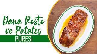 Dana Rosto ve Patates Püresi Nasıl Yapılır I Rosto Tarifi [upl. by Laurance]