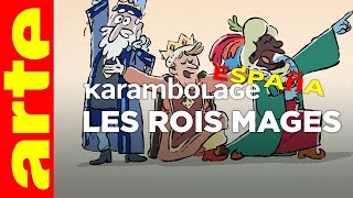 Les Rois mages  Karambolage España  ARTE [upl. by Hsepid]