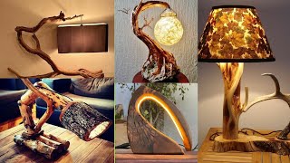 Creative Wooden Table Lamps for home decor [upl. by Isherwood]