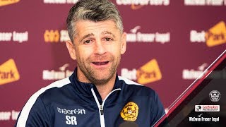 PRESS  Stephen Robinson pre Aberdeen [upl. by Lange]