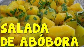 SALADA DE ABÓBORA DELICIOSA PARA UMA DIETA SAUDÁVEL POR MARA CAPRIO [upl. by Zosema752]