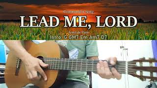 Lead Me Lord  Arnel de Pano  Guitar Chords [upl. by Fredette]