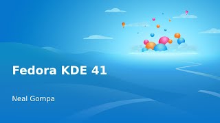 Fedora KDE 41  Fedora 41 Release Party [upl. by Trinidad943]