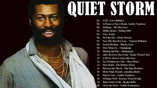 QUIET STORM GREATEST 80S 90S RampB SLOW JAMS Peabo Bryson Teddy Pendergrass Rose Royce and more [upl. by Aiciled]