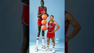 Manute Bol amp Muggsy Bogues [upl. by Flatto]