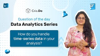 How do you handle time series data in your analysis  Data Analytics Interview Prep [upl. by Aleron]