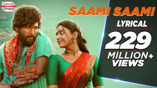 Saami Saami Full Song Telugu  Pushpa  Allu Arjun Rashmika  DSP  Mounika Yadav  Sukumar [upl. by Neddie260]