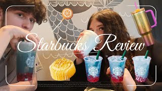 Summer Berry Refresher Starbucks New Drink Review [upl. by Karylin]