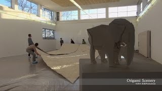 WHITE ELEPHANT Origami Sipho Mabona SWITZERLAND 折り紙 Part 2 [upl. by Raasch]