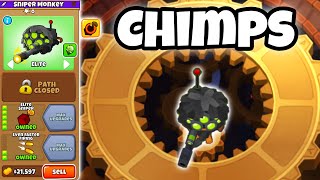 Simple Chimps Strategy For Geared Chimps in Bloons TD 6 [upl. by Ayaladnot]