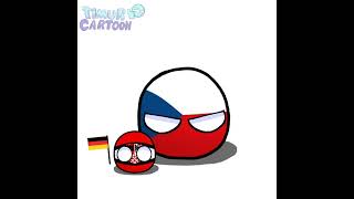 annexation of the Sudetenland countryballanimation countryballs [upl. by Ytinirt]