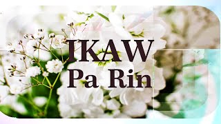 IKAW PA RIN by Ted Ito  KARAOKE VERSION [upl. by Dranrev]