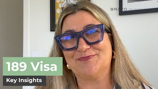 Key Insights – 189 Visa  Australia [upl. by Xila]