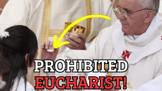 FROM TODAY THE EUCHARIST MUST NO LONGER BE RECEIVED IN THIS WAY [upl. by Genaro836]