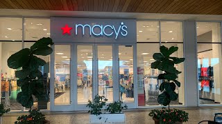 MACYS SHOP WITH ME  WALK THROUGH  Los Angeles California Mall Tour Vlog  LA Tour Shopping [upl. by Arehs200]