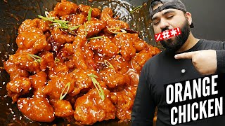 THE BEST ORANGE CHICKEN  WITH EGG FRIED RICE [upl. by Sclater]