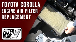 How to Replace Cabin Air Filter 2022 Toyota Corolla L4 18L  TA11479 AF11479 [upl. by Chemar]