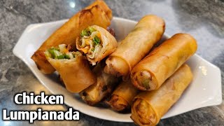 Chicken Lumpianada Madiskarteng nanay by mhelchoice [upl. by Schramke404]