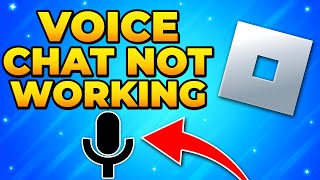 Fix Voice Chat Not Working in Roblox [upl. by Iclek]