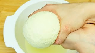 Wie macht man Mozzarella Käse Nur Milch und Zitrone Überraschend einfach 2 Zutaten  148 [upl. by Xxam]