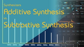 Synthesizers  Additive Synthesis vs Subtractive Synthesis [upl. by Kingsley]