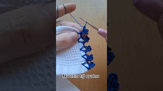 Waww Crochet Design ‼️👌 puntilla crochet tığoyası puntillas design knitting tutorial shorts [upl. by Asiel]