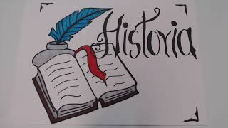 Portada para cuaderno Historia [upl. by Cosma120]