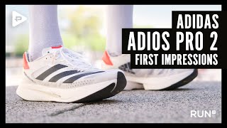 ADIDAS ADIZERO ADIOS PRO 2  First Impressions  The Best Racing Shoe of 2021 [upl. by Chien386]