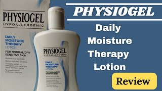 Physiogel Daily Moisture Therapy Lotion Review Lotion for sensitive skin [upl. by Erida]