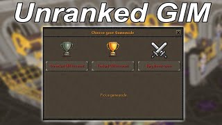 NEW Unranked Group Ironman Mode  Everything You Need to Know About The GIM Boss Bash Raffle  OSRS [upl. by Nadnal]