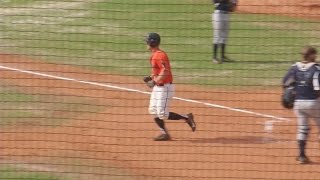 Pearsons grand slam boosts Milligan baseball to wint at AAC Tourney [upl. by Neumann55]