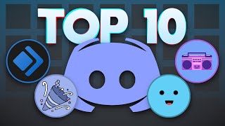 Top 10 BEST Discord Bots to use in your server 2020 Guide [upl. by Eartha]