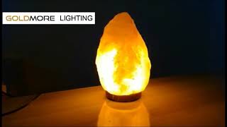 Flickering Flame rock Salt Lamp [upl. by Mchale435]