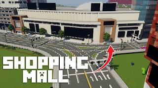 Starting the ENTERTAINMENT DISTRICT in our Minecraft City 04 [upl. by Banky]